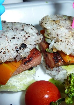 スパムのライスバーガー-レシピのメイン写真