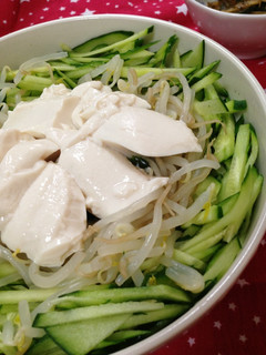 きゅうりともやしと豆腐の激安サラダ-レシピのメイン写真