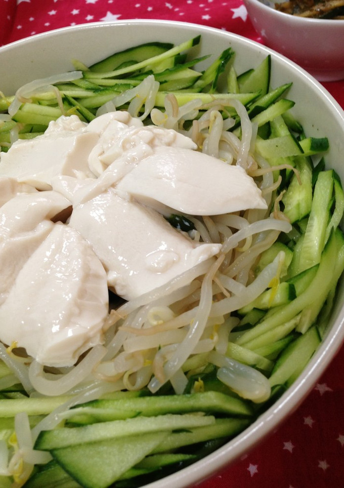 きゅうりともやしと豆腐の激安サラダ-レシピのメイン写真