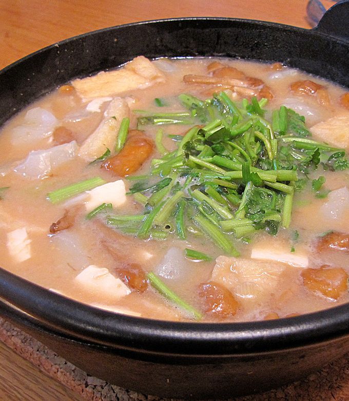 山形の郷土料理「納豆汁」山形の七草粥-レシピのメイン写真