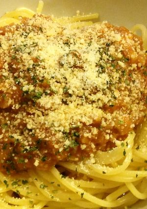 ベジ*ラグーソースパスタ( ^ω^ )-レシピのメイン写真