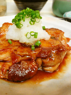 *鶏の照り焼きのおろしのせ*-レシピのメイン写真