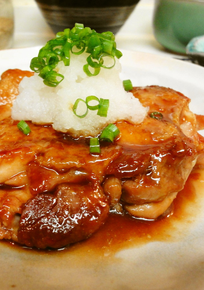 ＊鶏の照り焼きのおろしのせ＊-レシピのメイン写真