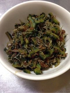 かんたん♪ゴーヤとちりめんのつくだ煮風-レシピのメイン写真
