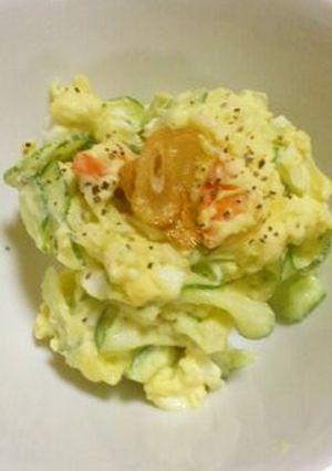 きゅうりたっぷりな卵入りポテトサラダ♪-レシピのメイン写真