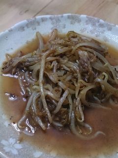 【もやしの和風炒め】-レシピのメイン写真