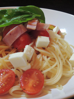 自家製プチトマトのパスタ-レシピのメイン写真