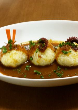 ザ・たこ焼き風カレー-レシピのメイン写真