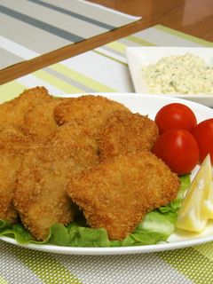 まぐろのフライ自家製タルタルソース添え-レシピのメイン写真