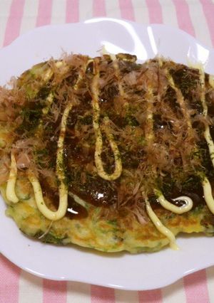 サニーレタス大量消費☆お好み焼き-レシピのメイン写真