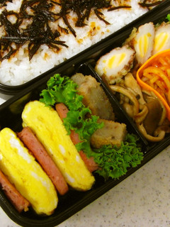 簡単♪焼いて詰めるだけSPAMお弁当-レシピのメイン写真