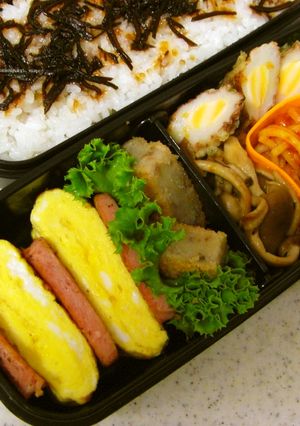 簡単♪焼いて詰めるだけSPAMお弁当-レシピのメイン写真