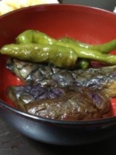 茄子とししとうの煮浸し-レシピのメイン写真