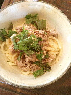 冷たい豚しゃぶうどん-レシピのメイン写真