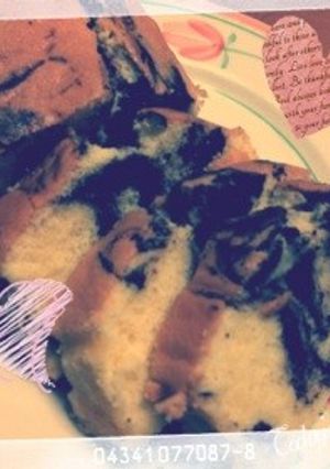ふわふわマーブルパウンドケーキ-レシピのメイン写真
