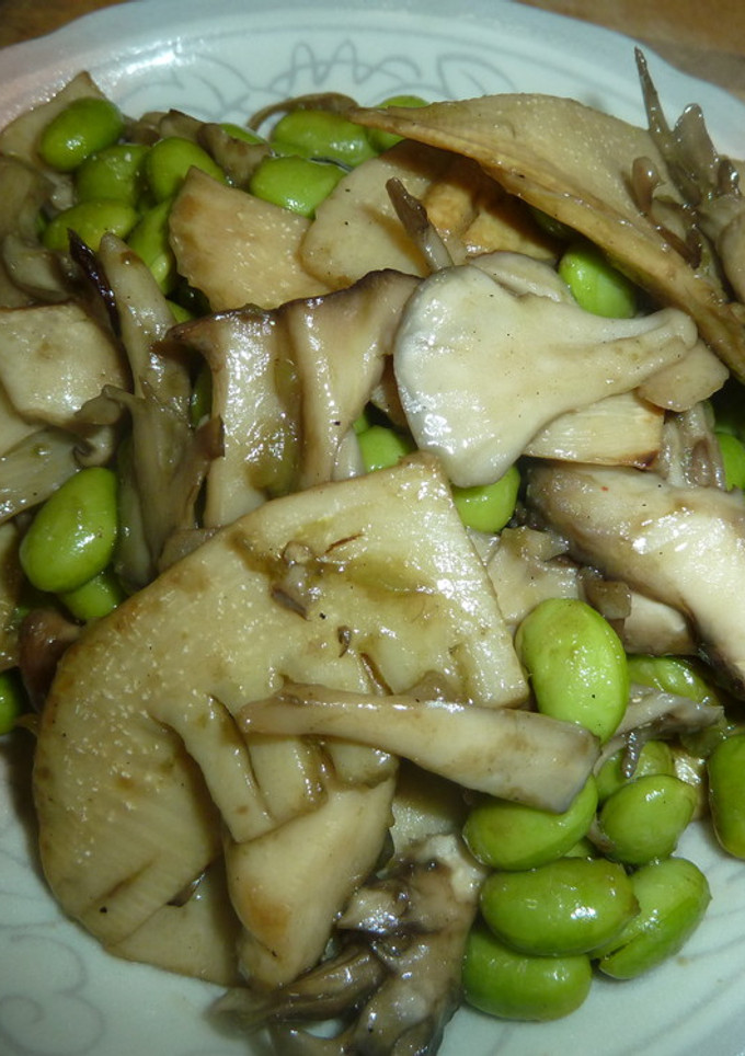 枝豆きのこ-レシピのメイン写真