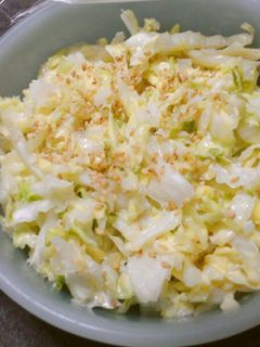 簡単美味しい☆キャベツの昆布茶サラダ♪-レシピのメイン写真