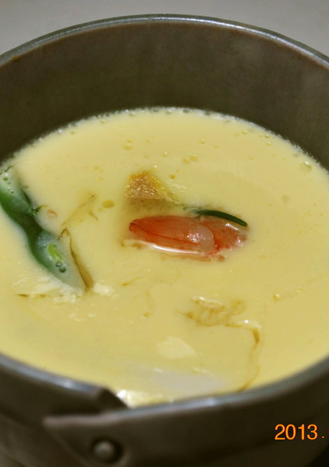 お鍋で簡単♪　黄金比　茶碗蒸し-レシピのメイン写真