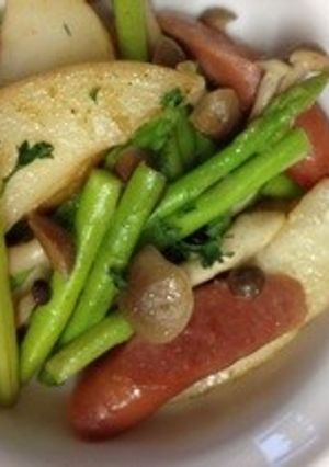 冷凍ポテトで⁉ カレー味ジャーマンポテト-レシピのメイン写真