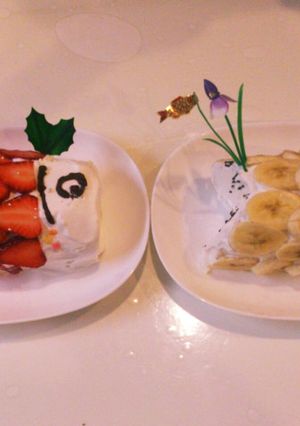 簡単！手抜きな鯉のぼりケーキ-レシピのメイン写真