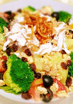 色々野菜のバルサミコドレッシングサラダ-レシピのメイン写真