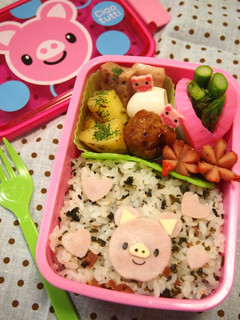 お弁当にSRで新じゃがとスパム炒め風弁-レシピのメイン写真