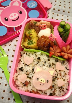 お弁当にSRで新じゃがとスパム炒め風弁-レシピのメイン写真