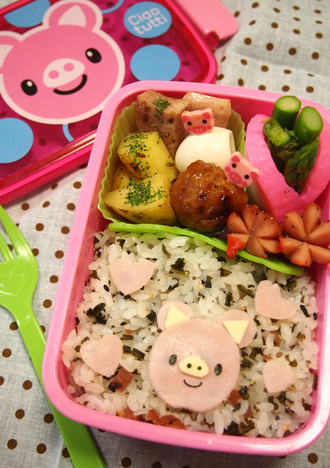 お弁当にSRで新じゃがとスパム炒め風弁-レシピのメイン写真