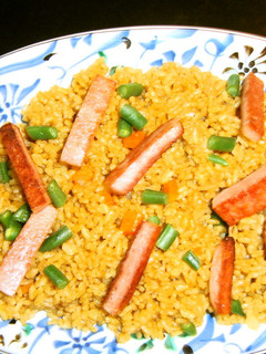 スパム&カレーでピラフ-レシピのメイン写真