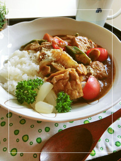 福井発☆ 大地の恵みたっぷりカレー-レシピのメイン写真