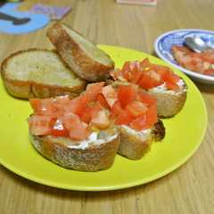 รูปของ 簡単！トマトのブルスケッタ
