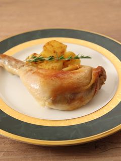 鶏もも肉のコンフィ-レシピのメイン写真