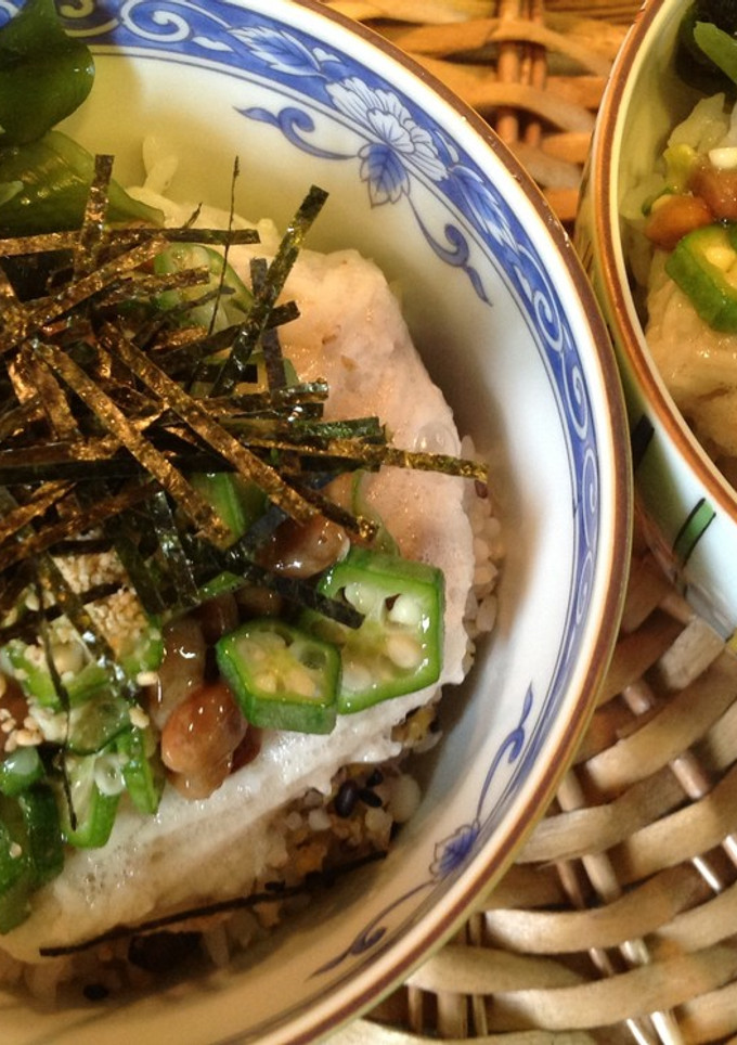 ネバとろ丼♪夏-レシピのメイン写真