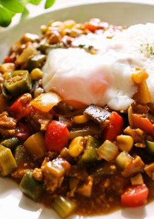美肌免疫力UP!お野菜ごろごろ夏のカレー-レシピのメイン写真