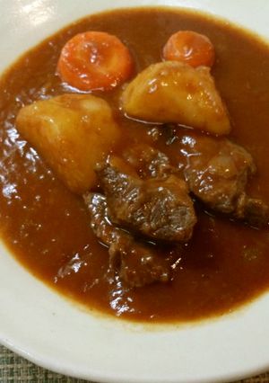 圧力鍋でおいしい　本格ビーフシチュー　-レシピのメイン写真