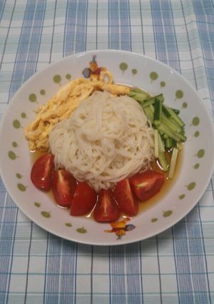 そうめん~冷やし中華風~-レシピのメイン写真