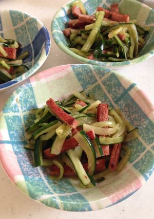 スパきゅうあえ-レシピのメイン写真