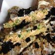 濃厚!トマトとバジルのチーズお好み焼き
