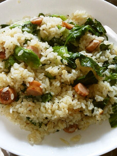 冷蔵庫の残り野菜で簡単チャーハン♬-レシピのメイン写真