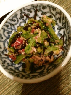苦くない!ゴーヤと梅の佃煮風-レシピのメイン写真