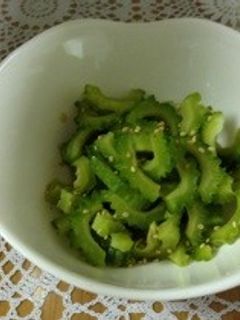 ゴーヤのシンプルな食べ方-レシピのメイン写真