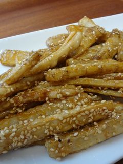 ごぼうの甘辛炒め-レシピのメイン写真
