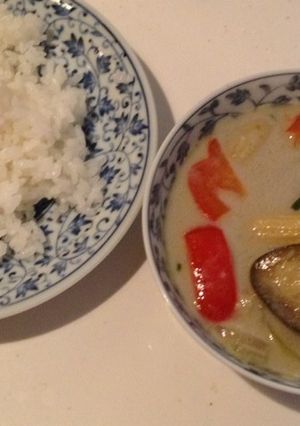 ペースト不要☆柚子胡椒のグリーンカレー-レシピのメイン写真