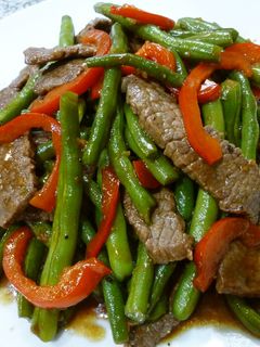 いんげんと牛肉のオイスターソース炒め-レシピのメイン写真