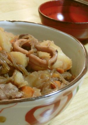 ＊いか肉じゃが＊-レシピのメイン写真
