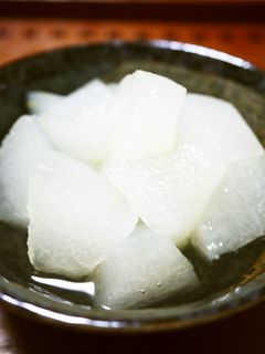 夏はレンジで楽チン!冷製☆冬瓜の白だし煮-レシピのメイン写真