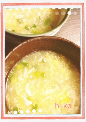 ささみ茹で汁で☆中華コーンスープ-レシピのメイン写真