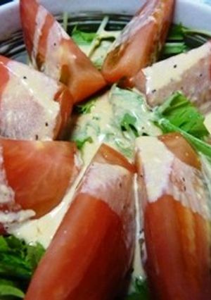 水菜によくあう☆ドレッシング-レシピのメイン写真