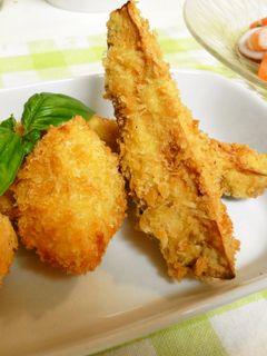 *サクサク*茄子のフライ*-レシピのメイン写真