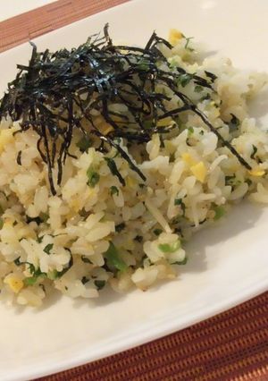 簡単!!ラクラク高菜&ちりめんじゃこ炒飯-レシピのメイン写真